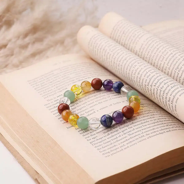 Seven Chakra Beads Bracelet