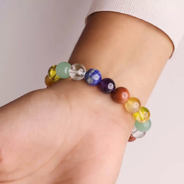 Seven Chakra Beads Bracelet